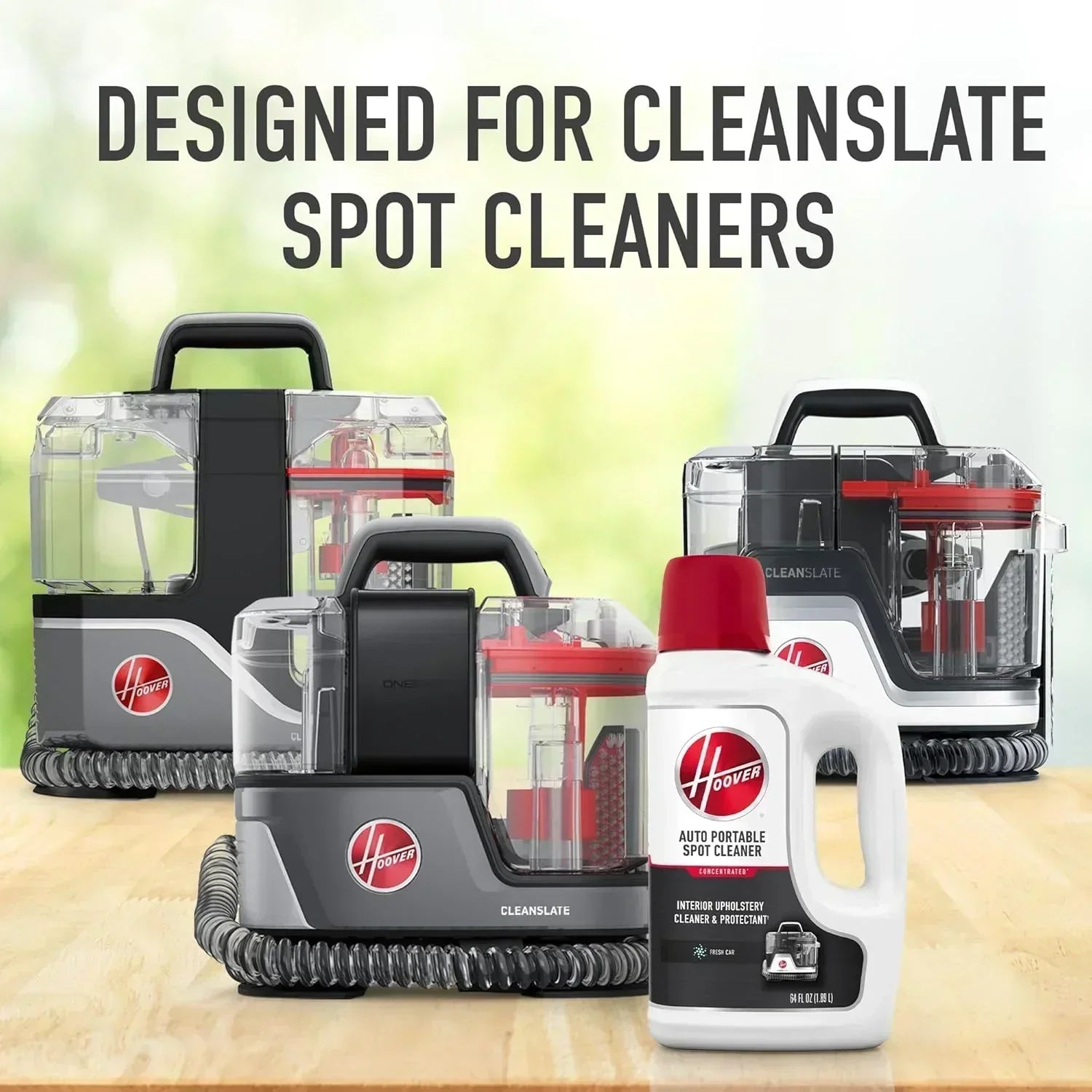 Hoover CleanSlate Plus Portable Carpet Upholstery Spot Cleaner with Powerful Suction