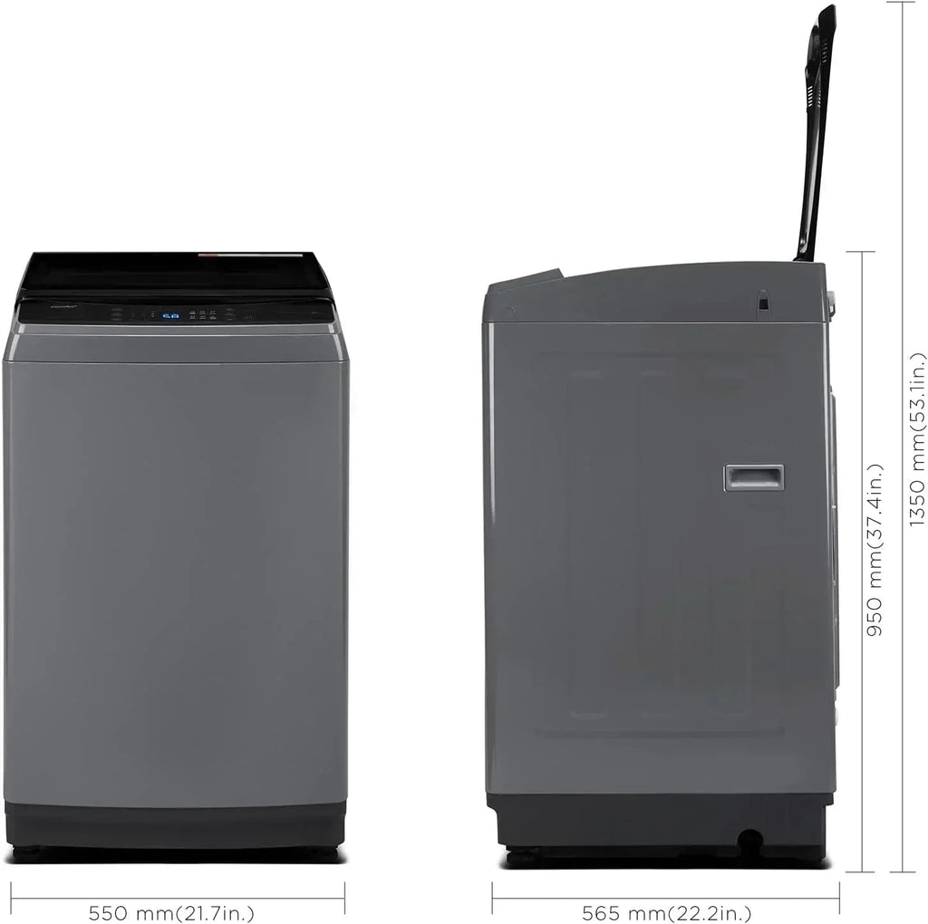 Comfee Portable Washing Machine 0.9 Cubic Foot with LED Display and Built-in Drum