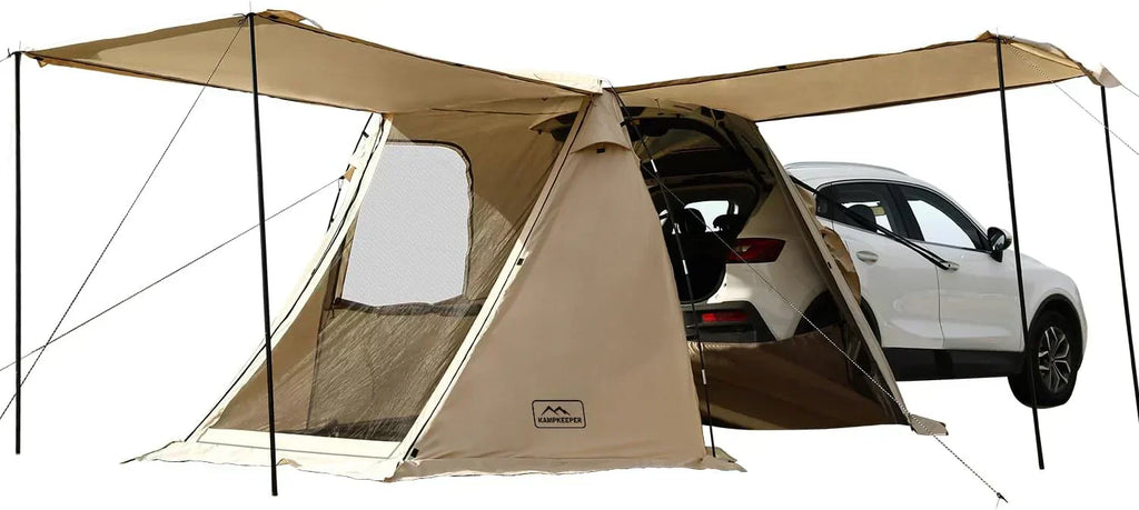 KAMPKEEPER SUV Car Tent Tailgate Shade Awning Tent for Camping Vehicle Camping Tents