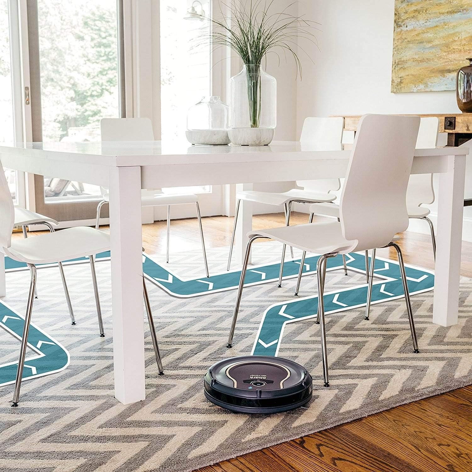 AI Robot Vacuum with XL HEPA Self-Empty Base Bagless 60-Day Capacity LIDAR Navigation