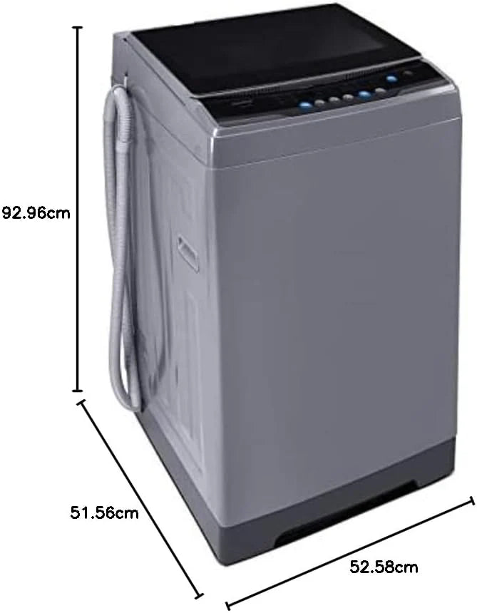 Comfee Portable Washing Machine 0.9 Cubic Feet Compact Washing Machine with LED Display 2 Built-in Drums Space Saving Fully Automatic Washing Machine