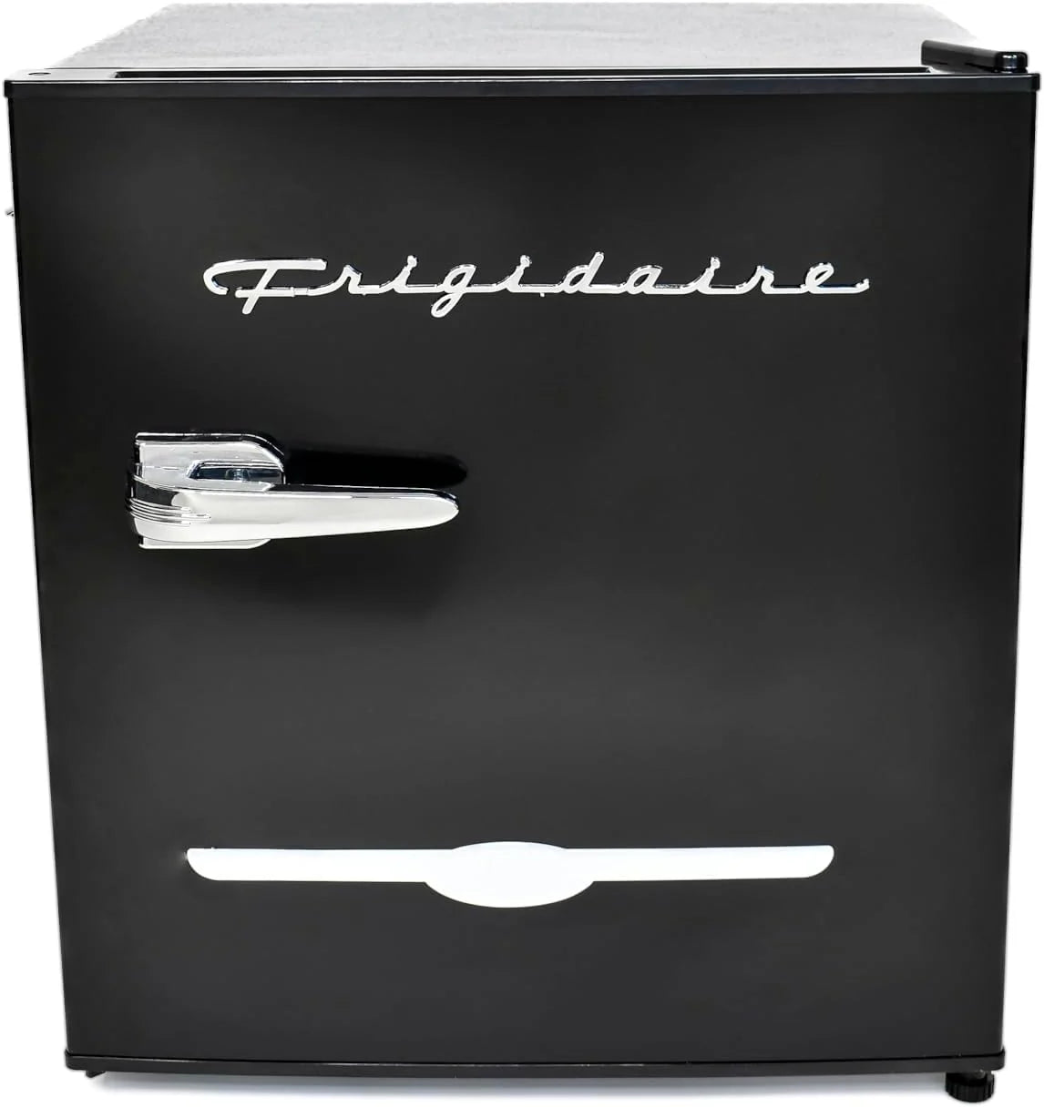Frigidaire EFR176 Retro Compact Fridge with Chiller Mini Refrigerator with Built-in Bottle Opener for Office, Bedroom, Dorm Room or Cabin, 1.6 cu ft 16 D x 18 W x 18.5 H, Moonlight