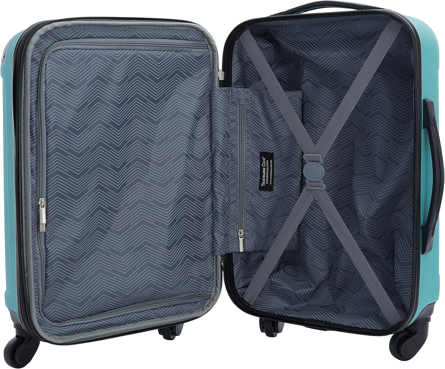 Hardside Travel Luggage Lilac Set of 4