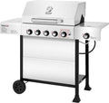 Royal Gourmet GA5401T 5-Burner Grill Liquid Propane Gas Grill with Side Burner