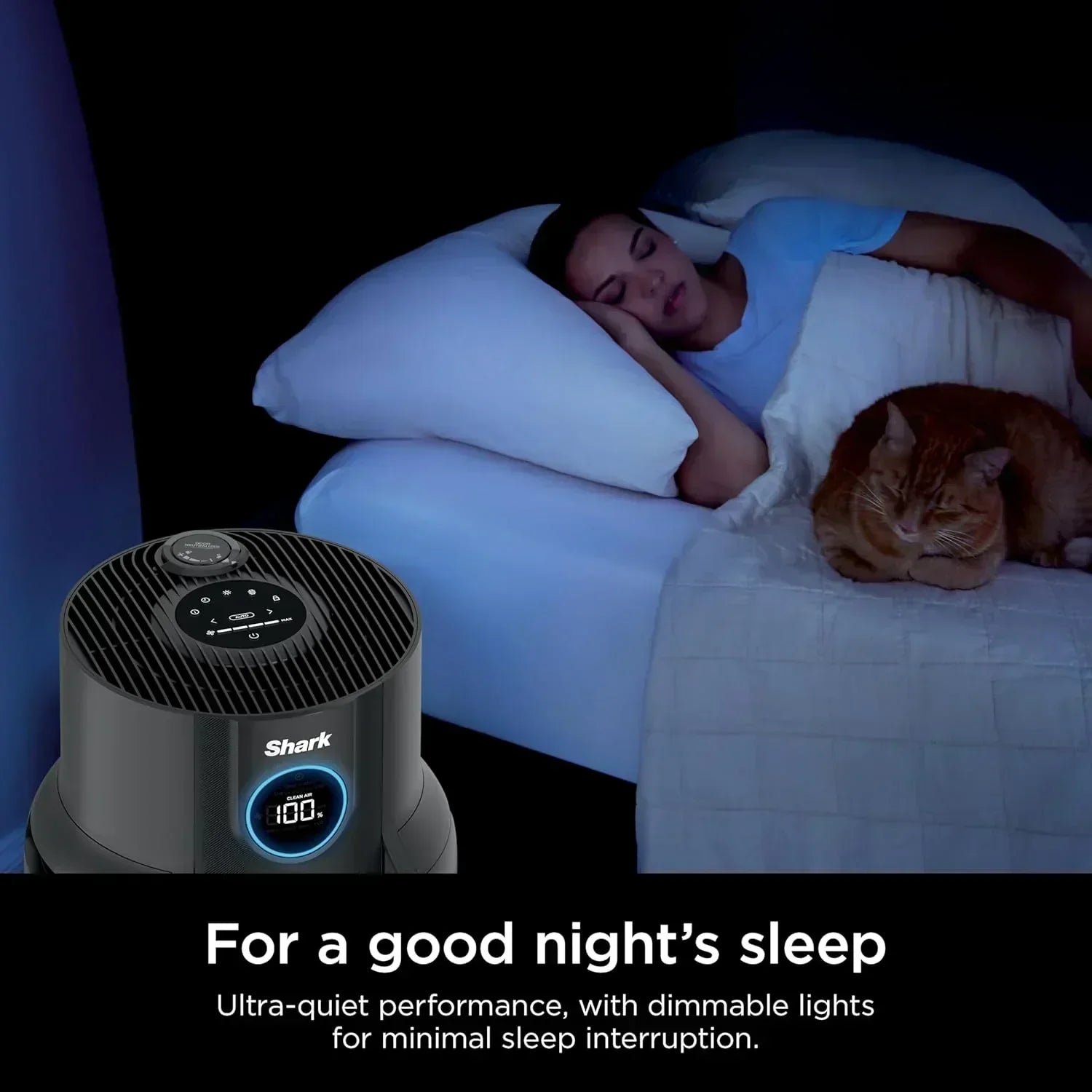 Air Purifier Compact Pro with Long-lasting HEPA Exceeding Filtration For Pet Dander Dust Smoke