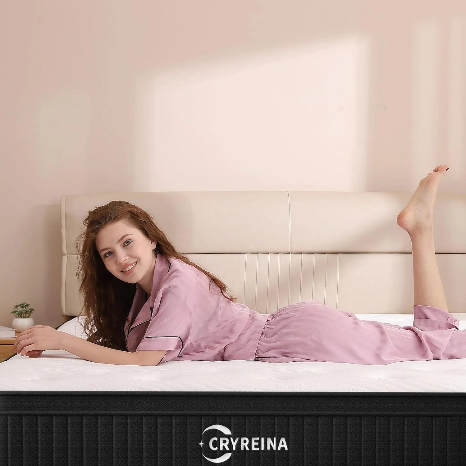 Queen Mattress, 12 Inch Queen Hybrid Mattress in a Box, Upgrade Individually Pocket Springs, Medium Firm, Pressure Relief, Breathable Comfort and Durable, CertiPUR-US Certified