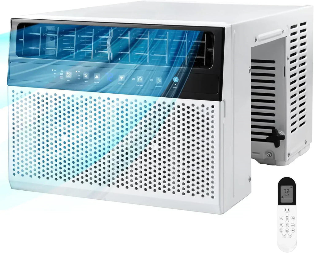 U-Shaped Window Air Conditioner 12000BTU Window AC Unit Cools up to 550 sq. ft. 6 Modes