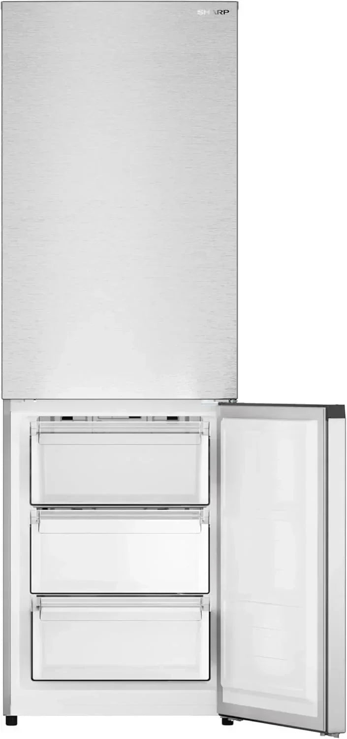 Sharp Bottom-Freezer Counter-Depth Refrigerator 24 Inch 11.5 Cubic Foot