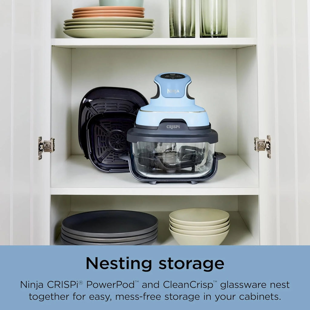 Ninja Crispi 4-in-1 Portable Glass Air Fryer Cooking System