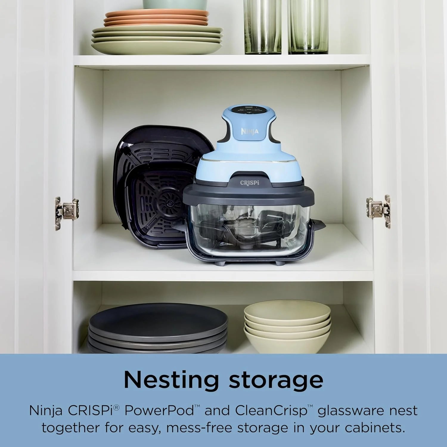 Ninja Crispi 4-in-1 Portable Glass Air Fryer Cooking System