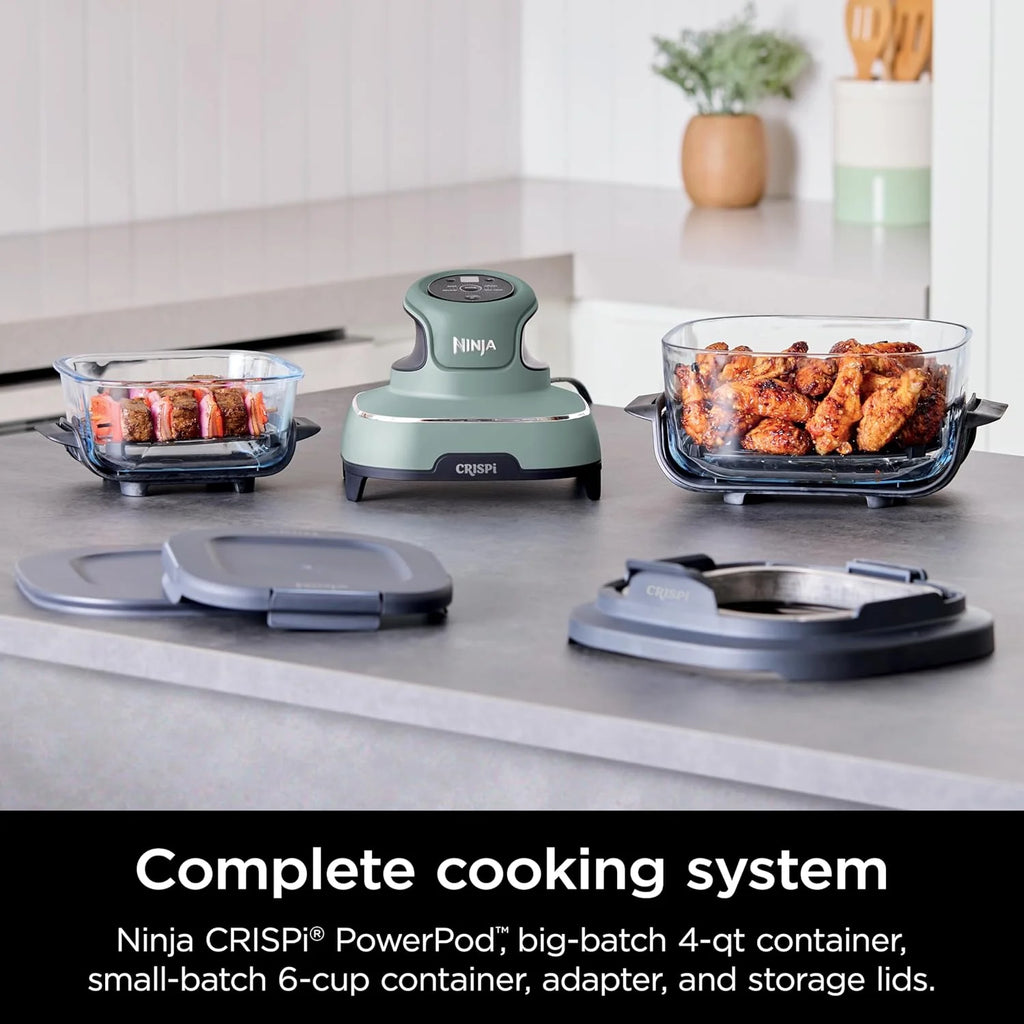 Ninja Crispi 4-in-1 Portable Glass Air Fryer Cooking System