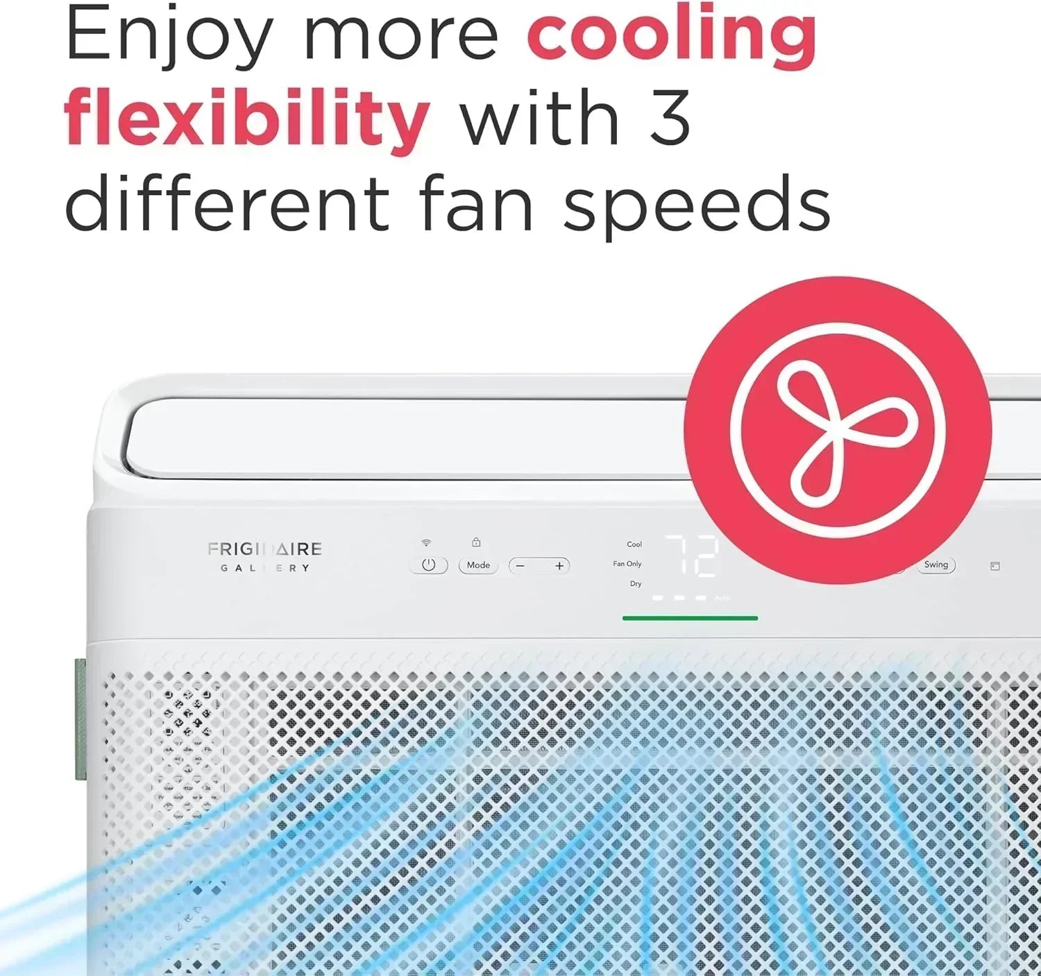 Frigidaire GHWQ103WC1 Inverter Quiet Temp Room Air Conditioner 10,000 BTU with Wi-Fi Connected