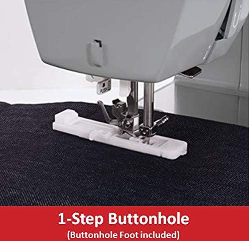 Heavy-Duty 4423 High-Speed Sewing Machine Includes Accessory Kit 97 Stitches One-Step Buttonhole