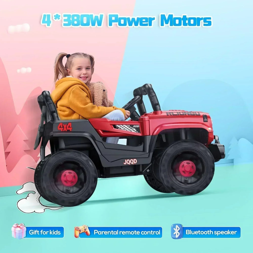 SEALIGHT 12V Children's Driving Truck Model 380 Watt Motor Emergency Braking Function