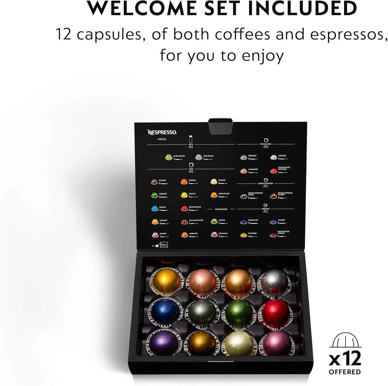 Nespresso Vertuo Next Coffee and Espresso Maker by De'Longhi, White
