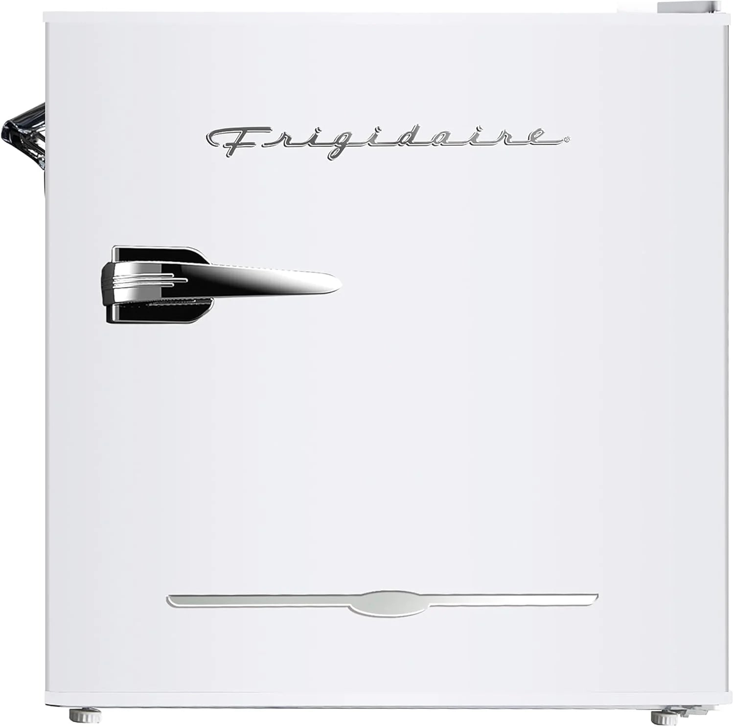 Frigidaire EFR176 Retro Compact Fridge with Chiller Mini Refrigerator with Built-in Bottle Opener for Office, Bedroom, Dorm Room or Cabin, 1.6 cu ft 16 D x 18 W x 18.5 H, Moonlight