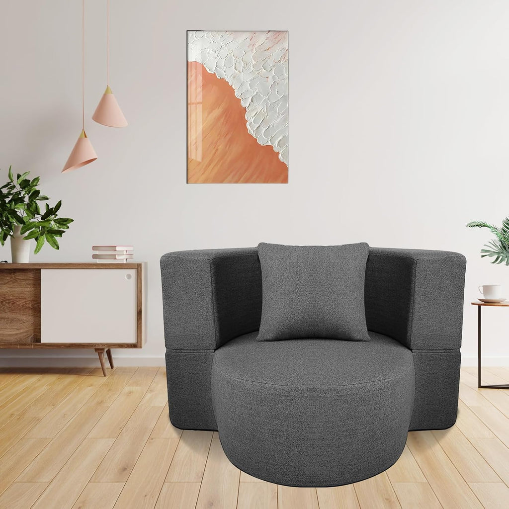 60 inch pull out sofa bed memory foam sofa with 2 pillows futon bed guest bed and pull out sofa
