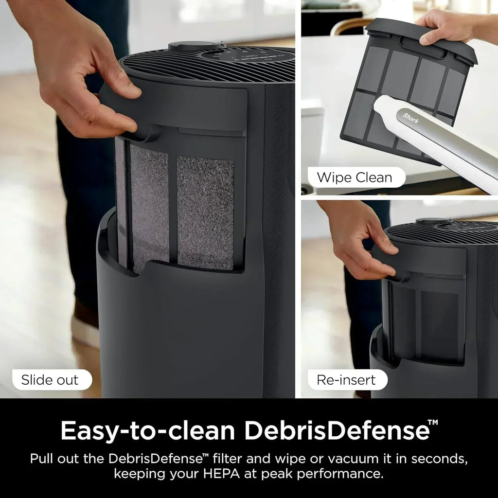 Air Purifier Compact Pro with Long-lasting HEPA Exceeding Filtration For Pet Dander Dust Smoke