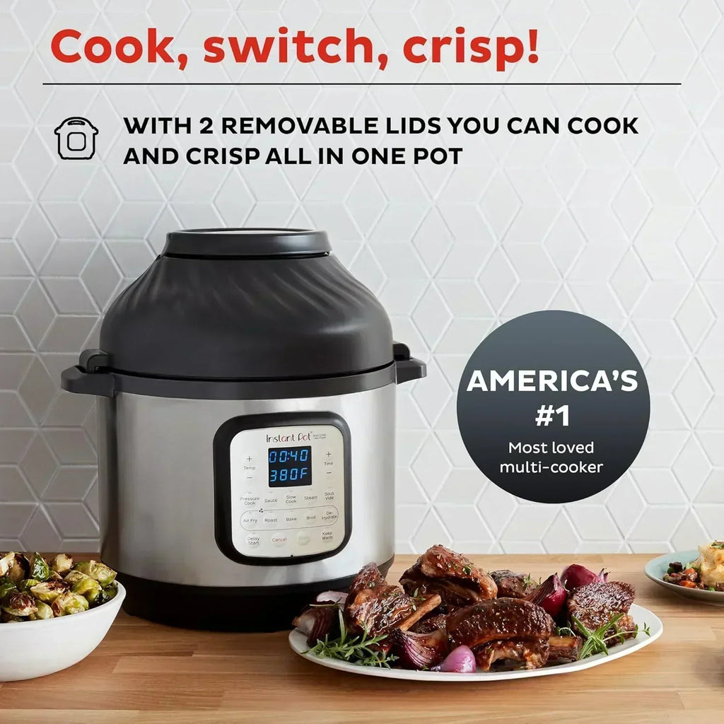 Instant Pot Duo 7 in 1 Electric Pressure Cooker Slow Cooker Rice Cooker Steamer Saut?? Pan