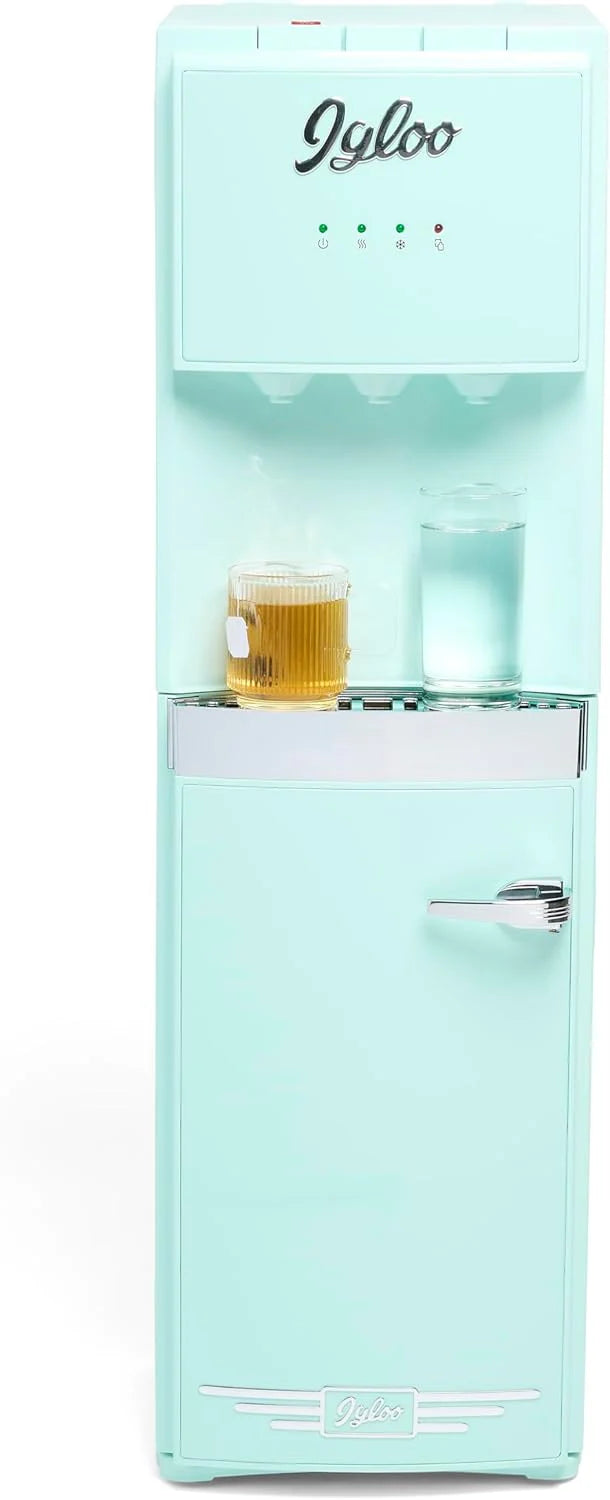 Igloo Bottom Loading Water Cooler Hot Cold Room Temperature Dispenser Stainless Steel