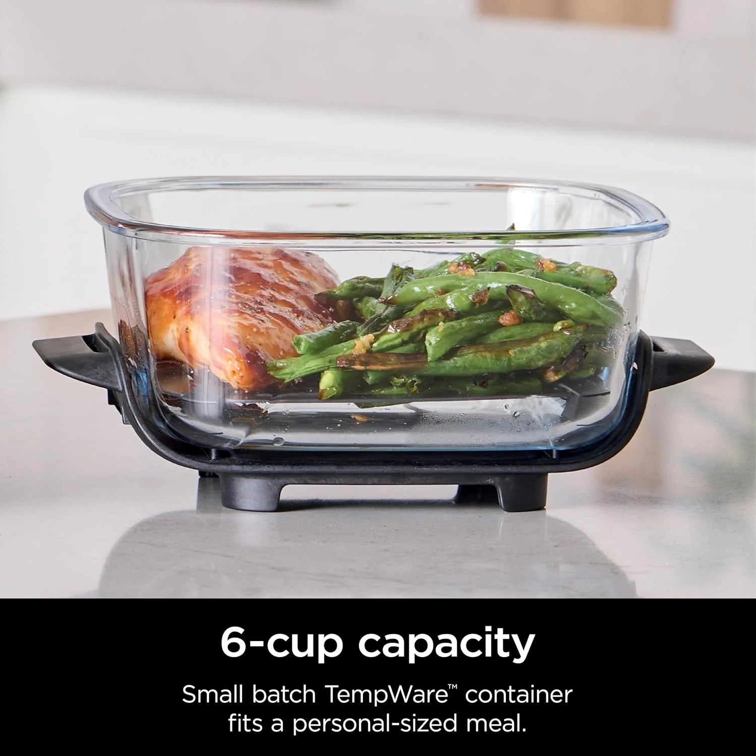 Ninja Crispi 4-in-1 Portable Glass Air Fryer Cooking System