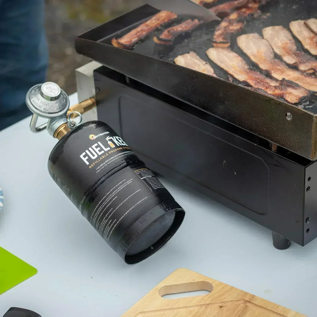 Portable Propane Radiant Heater 4000-9000 BTU for campers workshops patios and more