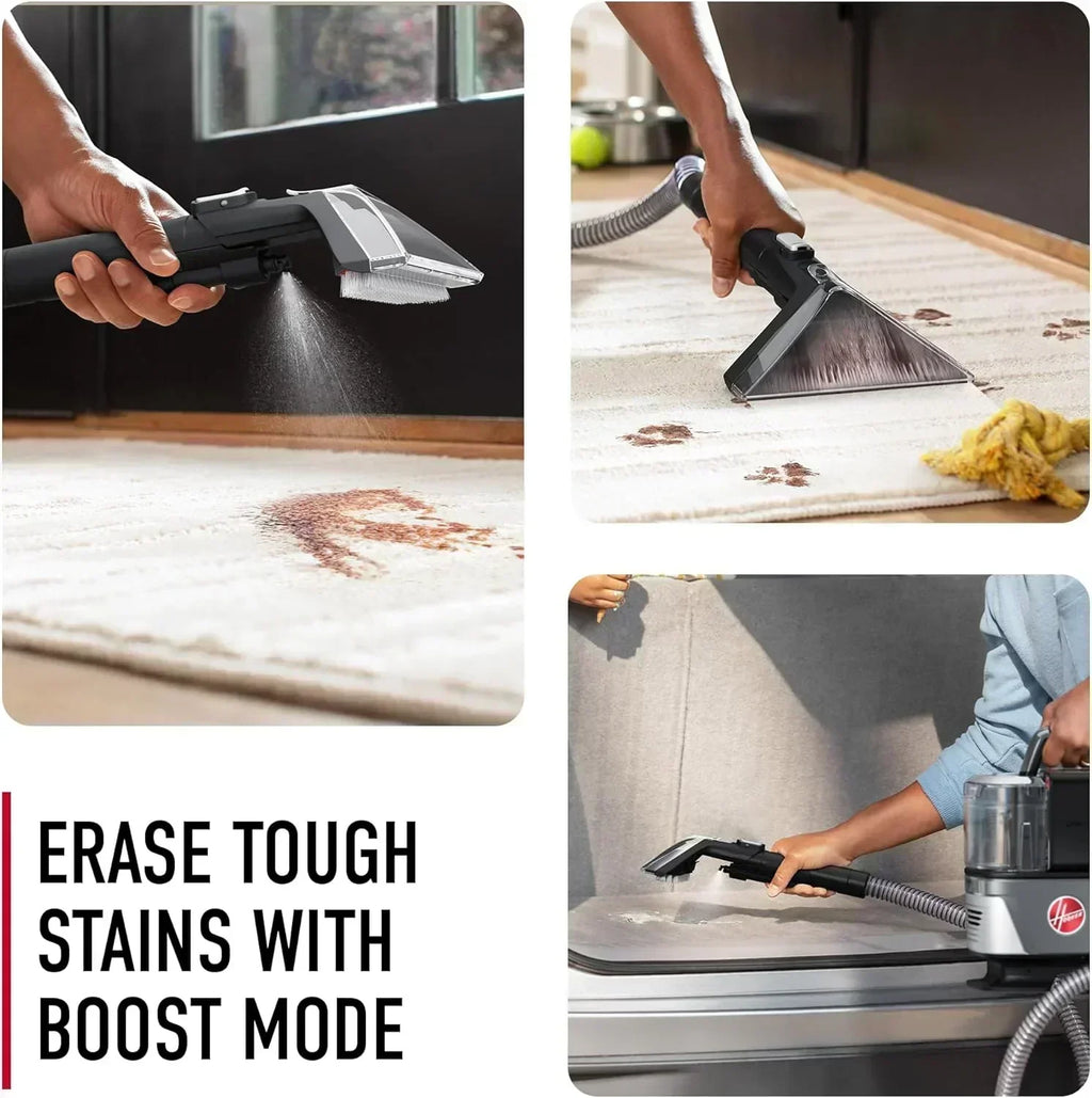Hoover CleanSlate Plus Portable Carpet Upholstery Spot Cleaner with Powerful Suction