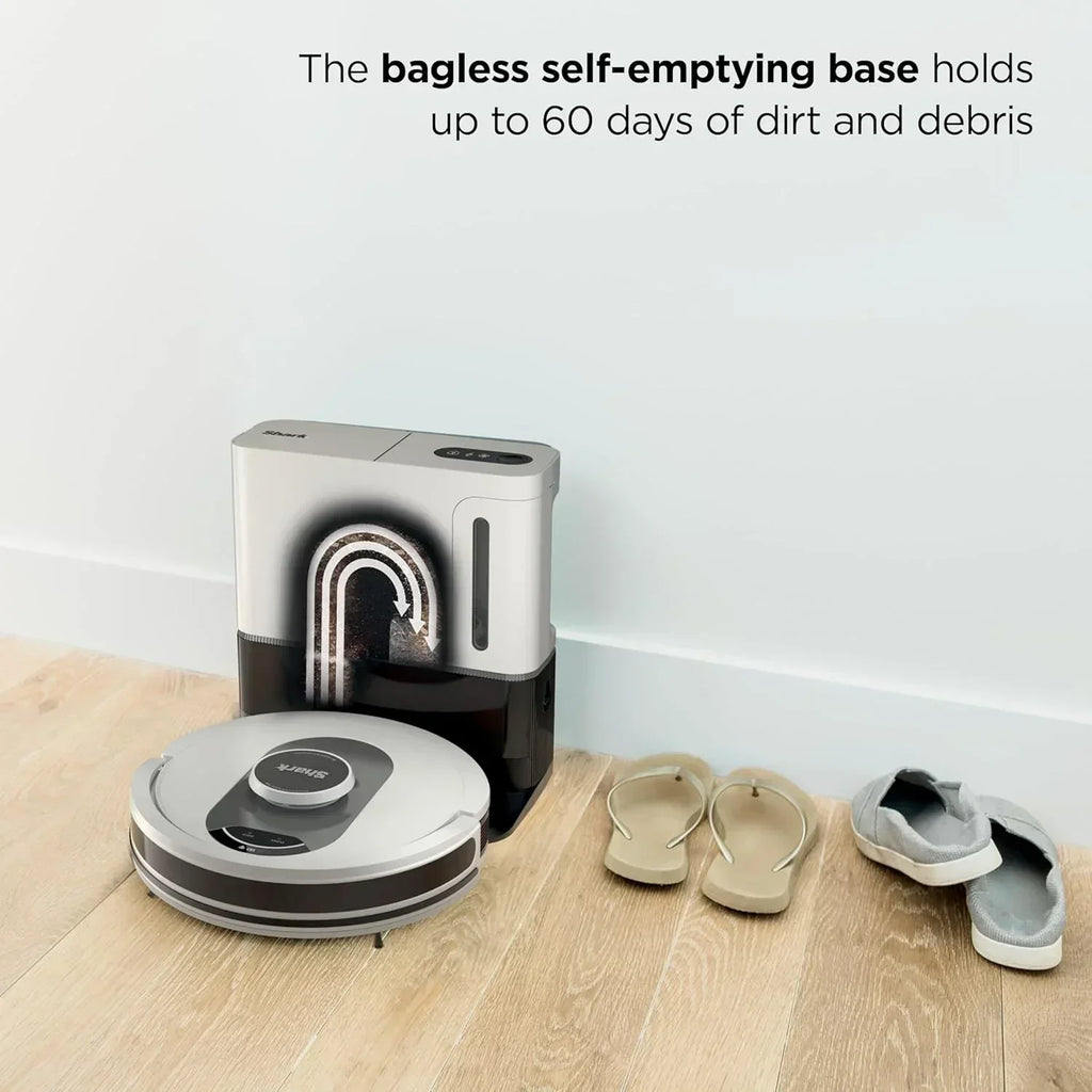 Voice Control Robot Vacuum with Matrix Clean Navigation Home Mapping 60-Day Capacity