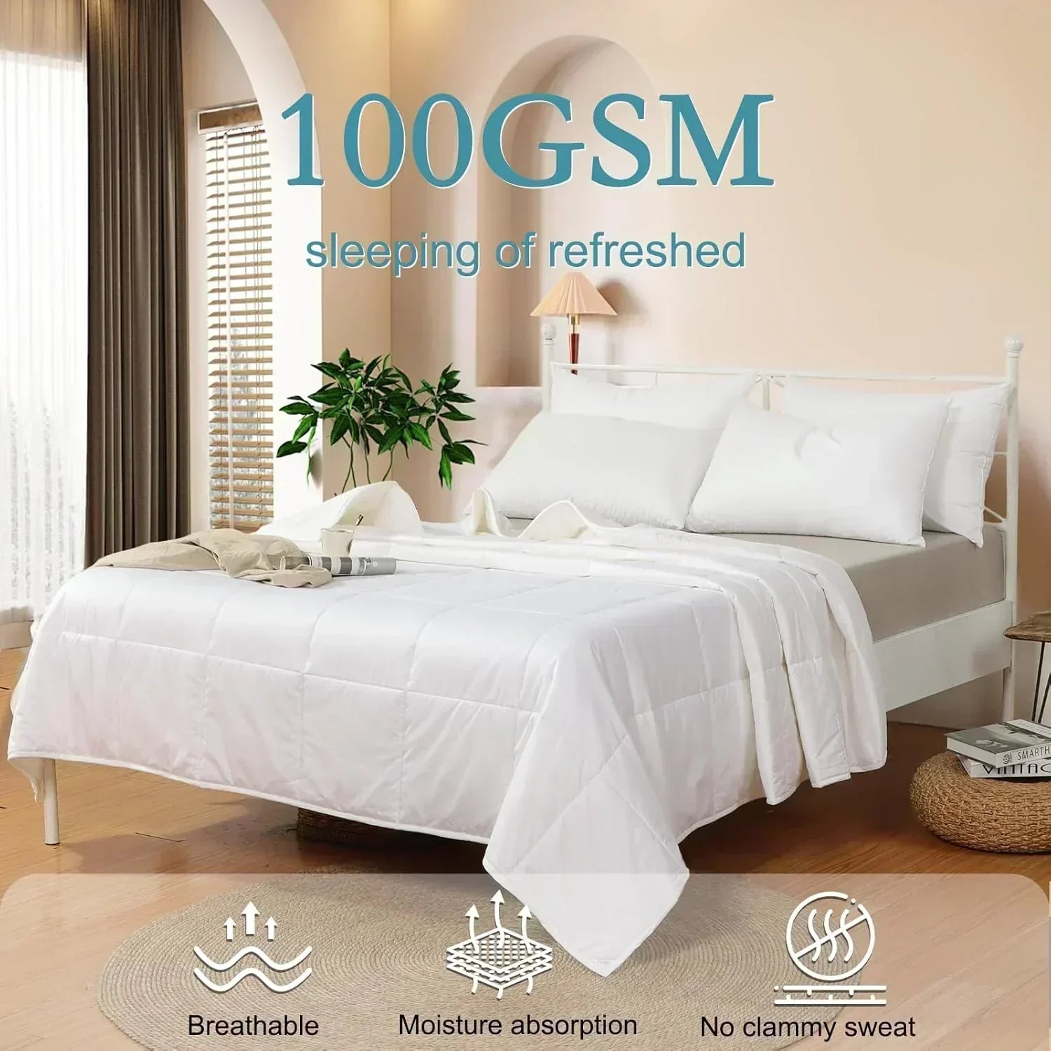 Breathable Thin Comforter Duvet Insert