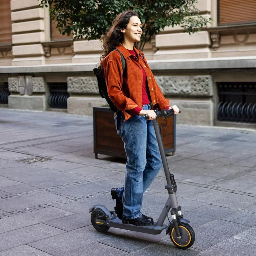 Electric Scooter 350W/500W Powerful Motor 8.5/10 Solid Tires 19/22Mph 28/21/12 Miles Range