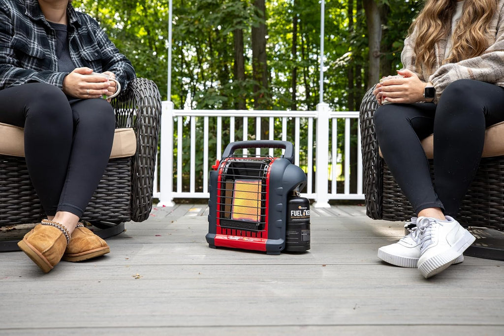 Portable Propane Radiant Heater 4000-9000 BTU for campers workshops patios and more