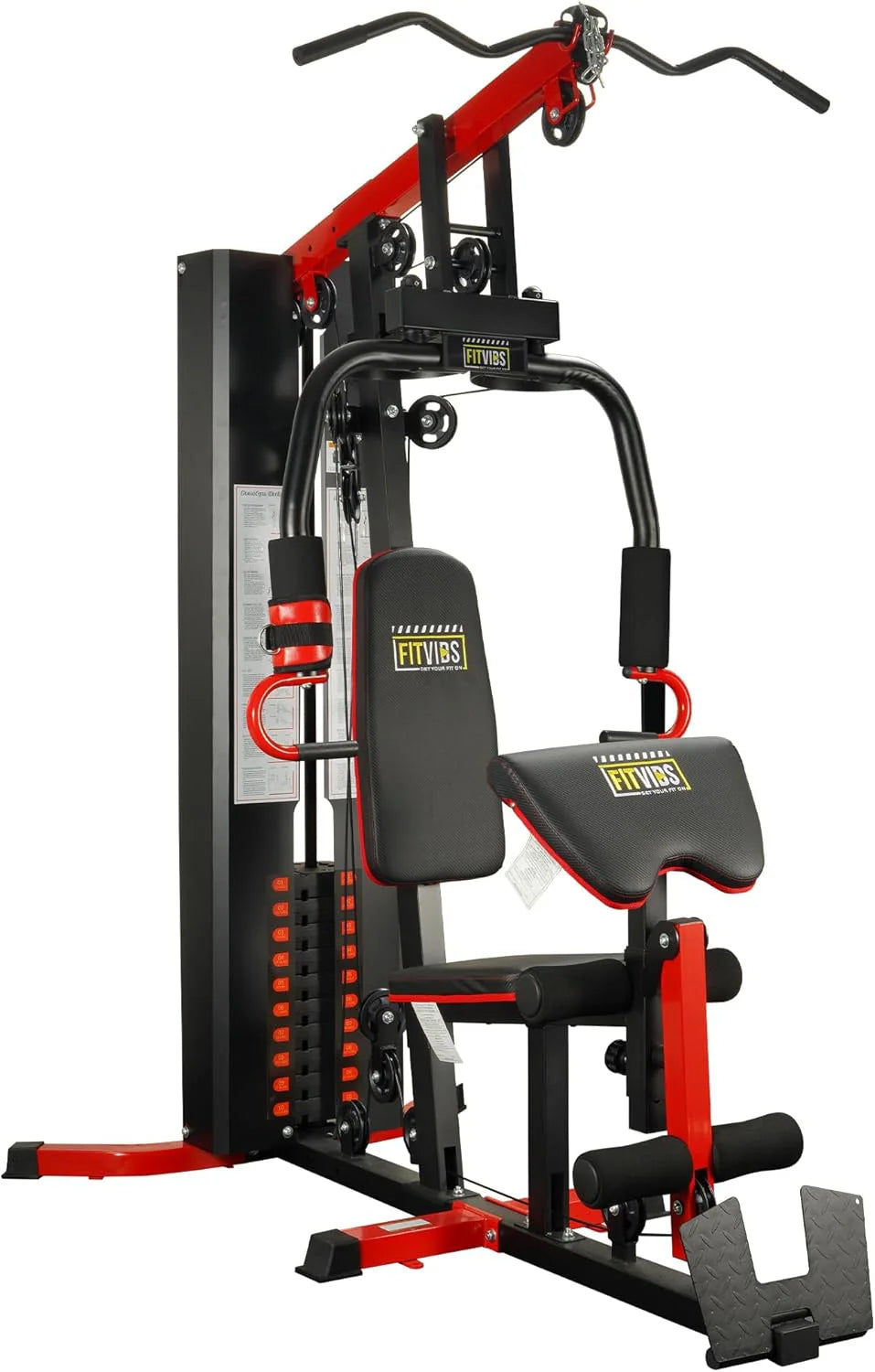 Fitvids Home Gym Equipment, Multifunctional Full Body Workout Weight Machine Station