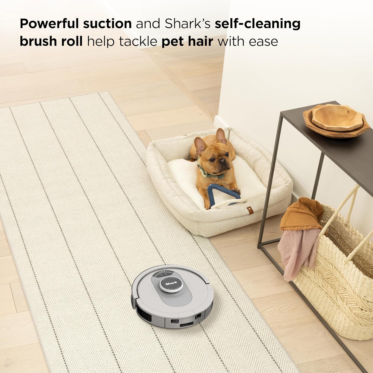 Voice Control Robot Vacuum with Matrix Clean Navigation Home Mapping 60-Day Capacity
