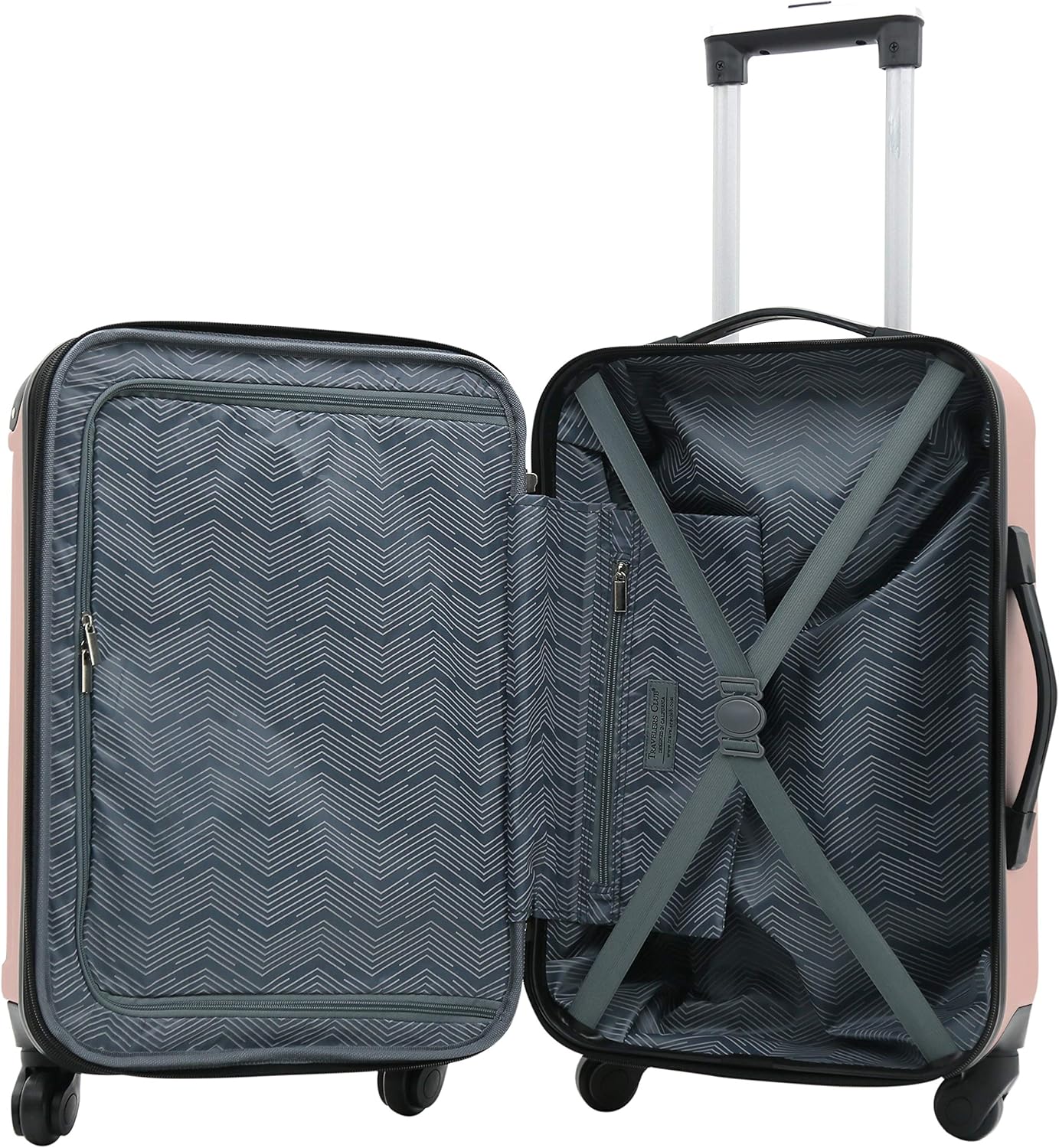 Hardside Travel Luggage Lilac Set of 4