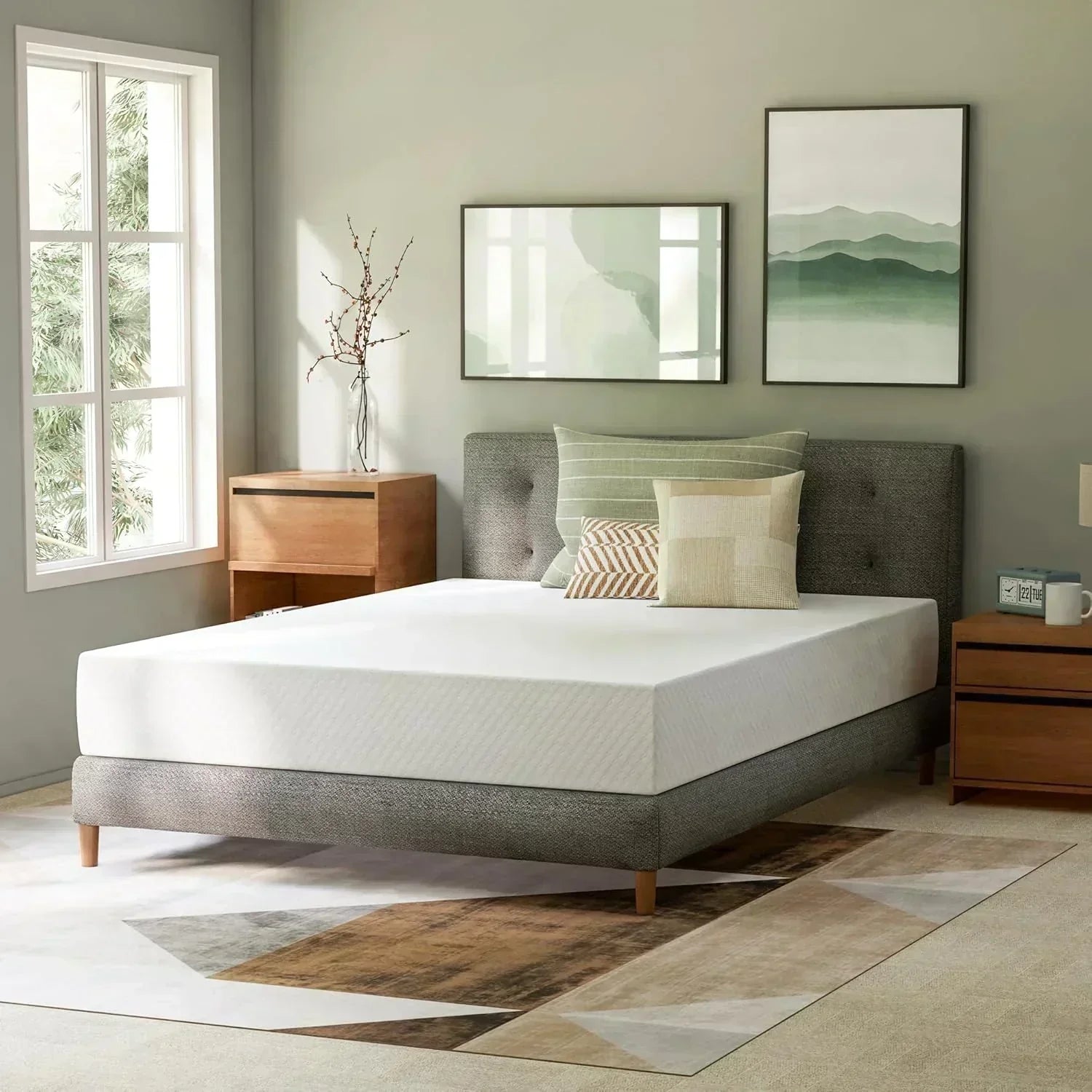GAESTE 8-inch Fully Cooling Gel Memory Foam Mattress Mattress-in-a-Box