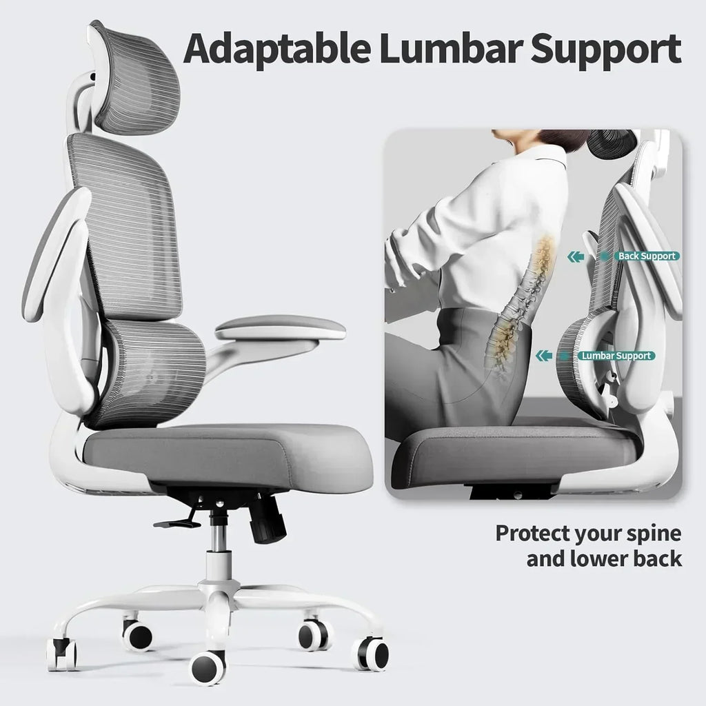 Office Chair Ergonomic Desk Chair 330 lbs Home Mesh Desk Chair Comfortable Gaming Chair