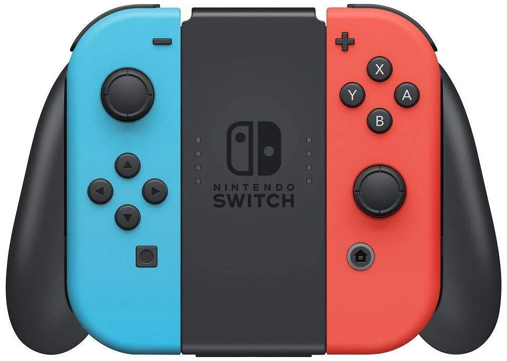 Nintendo Switch Neon Red and Neon Blue Joy-Con (Renewed)