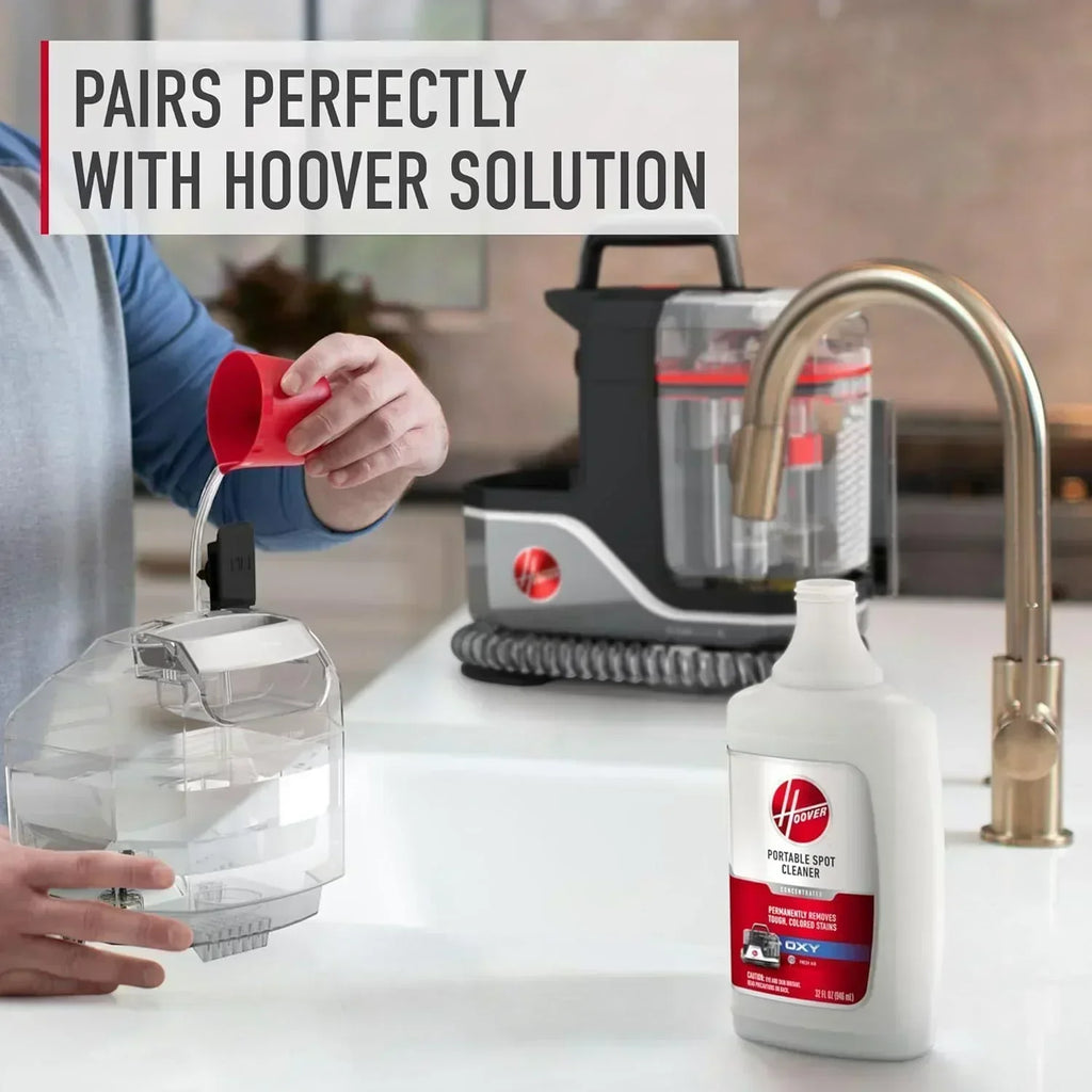 Hoover CleanSlate Plus Portable Carpet Upholstery Spot Cleaner with Powerful Suction