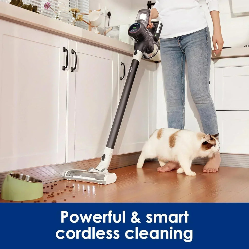 Cordless vacuum cleaner smart stick handheld vacuum cleaner strong suction light weight